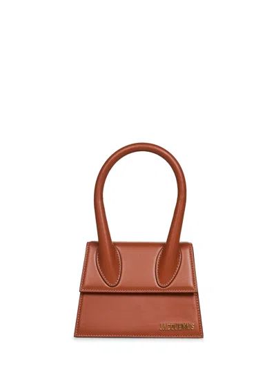 Jacquemus Women Light Brown The Medium Chiquito Handbag With Strap