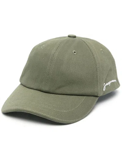 Jacquemus Light Green Logo Hat