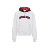 Jacquemus Light Grey Le Hoodie Baseball Sweatshirt Men