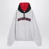 Jacquemus Light Grey Le Hoodie Baseball Sweatshirt Men