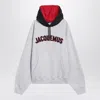 Jacquemus Light Grey Le Hoodie Baseball Sweatshirt Men