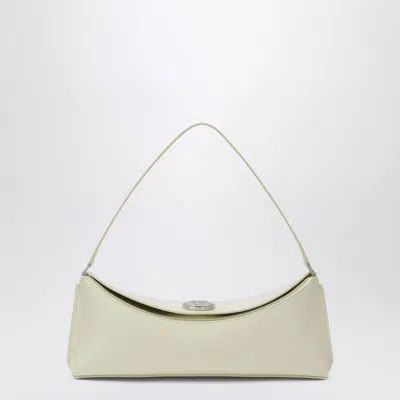 Jacquemus Light Yellow Oval Pouch In Neutral