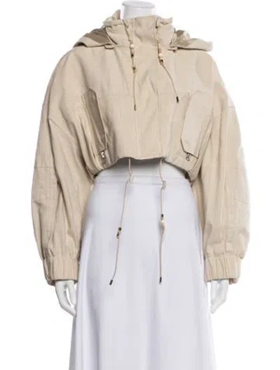 Pre-owned Jacquemus Linen Jacket In Neutrals