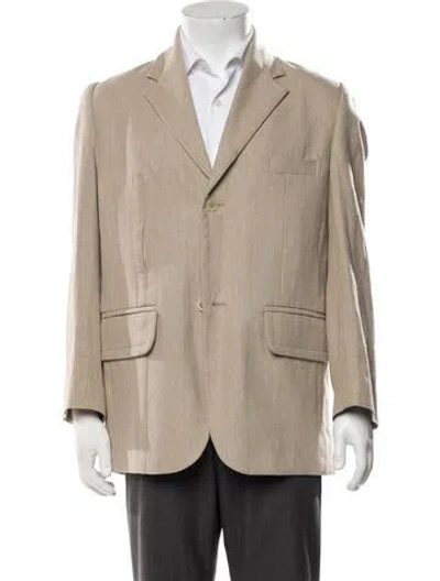 Pre-owned Jacquemus Linen Jacket In Neutrals
