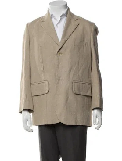 Pre-owned Jacquemus Linen Jacket W/ Tags In Neutrals