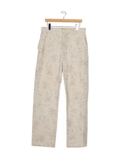 Pre-owned Jacquemus Linen Pants In Neutrals