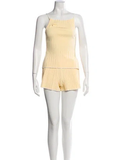 Pre-owned Jacquemus Linen Set In Neutral