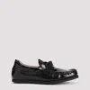 Jacquemus Les Batto Leather Loafers In Black