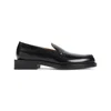 Jacquemus The Loafers Block Heal Shoes In Black