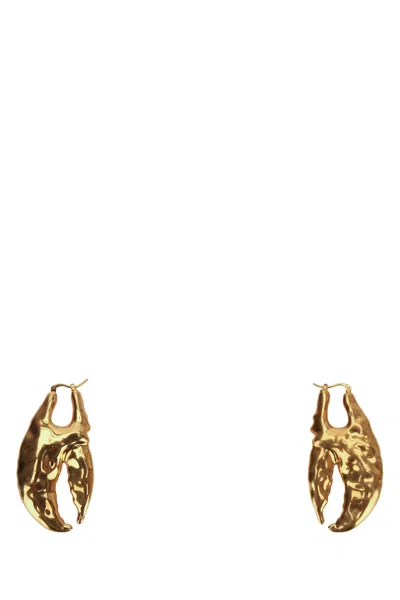 Jacquemus Lobster Mini Drop Earrings In Gold