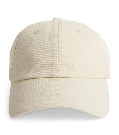 Jacquemus Logo Baseball Cap In White