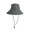 Jacquemus Logo Bucket Hat In Black