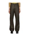Jacquemus Logo Casual Pants In Black