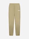 JACQUEMUS LOGO COTTON JOGGING TROUSERS