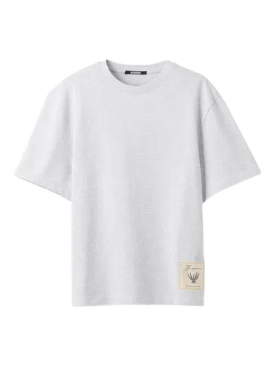 Jacquemus Logo Cotton T-shirt In White