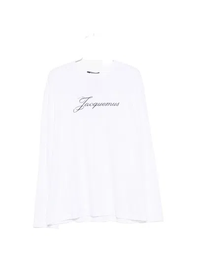 Jacquemus Logo Cotton T Shirt In Multi
