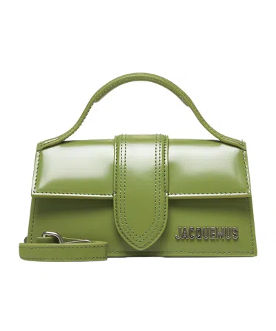 Jacquemus Logo Cross-body Bag In Green