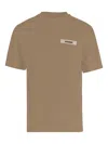Jacquemus The Gros Grain T-shirt In Brown