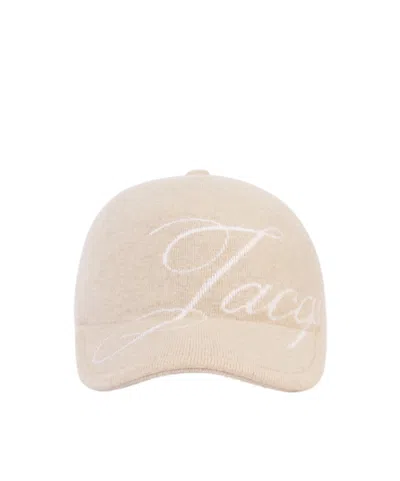 Jacquemus Logo Detailed Baseball Cap In Gold