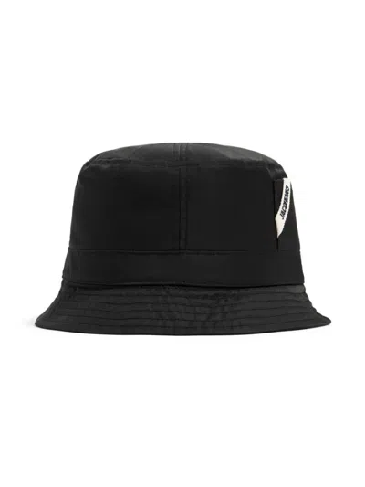 JACQUEMUS LOGO DETAILED BUCKET HAT