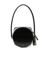 Jacquemus Logo Detailed Embossed Shoulder Bag In Black
