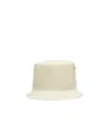 Jacquemus Logo Details Fisherman's Hat In Nude
