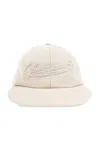 Jacquemus Logo Embroidered Baseball Cap In Offwhite