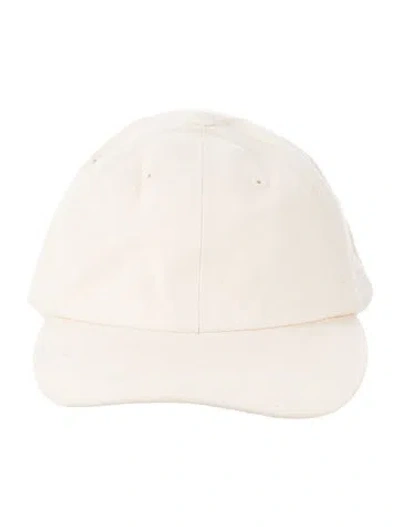 Pre-owned Jacquemus Logo Embroidered Baseball Hat In Neutral