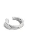 Jacquemus Logo-engraved Ring In Metallic