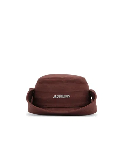 Jacquemus The De-nîmes Denim Bucket Hat In Red
