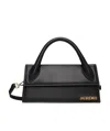 Jacquemus Tasche Le Chiquito Long Aus Schwarzem Leder In Black