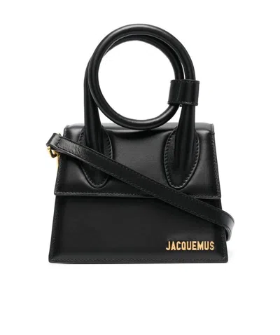 JACQUEMUS LOGO HANDBAG