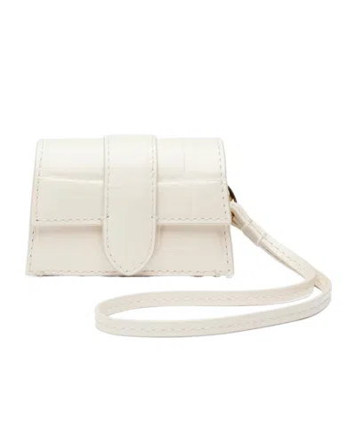 Jacquemus Le Porte Bambino Airpods Case In White