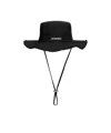 Jacquemus The Artichaut Bucket Hat In Black