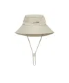 Jacquemus Logo Hat In Brown