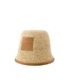 Jacquemus Logo Hat In Nude