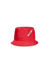 Jacquemus Logo Hat In Red