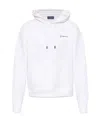 Jacquemus Embroidered Logo Hoodie In White