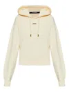 Jacquemus Logo Hoodie In Neutral