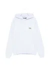 Jacquemus Le Hoodie Gros Grains Sweatshirt Light Blue In Multi