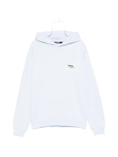 Jacquemus Sweatshirts Blue In White