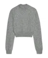 Jacquemus Logo Intarsia Knit Jumper In Gray