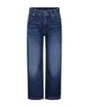 Jacquemus Logo Jeans In Blue