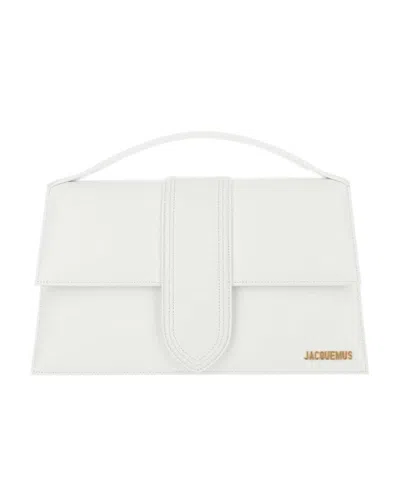 Jacquemus Le Grand Bambino Crossbody Bag In White