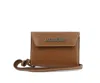 Jacquemus Logo Lettering Neck Strapped Wallet In Brown