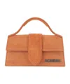 Jacquemus Womens Terracotta Le Bambino Leather Top Handle Bag In Brown