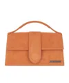 Jacquemus Womens Terracotta Le Grand Bambino Leather Top Handle Bag In Brown