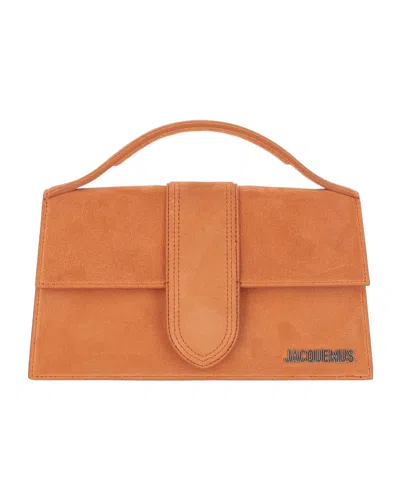 JACQUEMUS JACQUEMUS LOGO LETTERING TOTE BAG