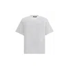 Jacquemus J Embroidered Crew Neck T-shirt In White