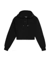 Jacquemus The Gros Grain Drawstring-hood Sweatshirt In Black